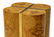 VLADIMIR KAGAN ATTRIB. BURLWOOD & BRASS TABLE BASE - 4