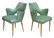 (2) ITALIAN MID-CENTURY MODERN ARMCHAIRS, C. 1950