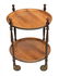 DANISH MID-CENTURY MODRN CIRCULAR OCCASIONAL TABLE - 2