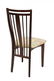 4) DANISH MODERN DESIGN SPINDLE BACK DINING CHAIRS - 3