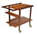 ITALIAN MID-CENTURY MODERN TEAKWOOD SERVICE CART