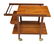 ITALIAN MID-CENTURY MODERN TEAKWOOD SERVICE CART - 2