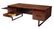 DANISH MID-CENTURY MODERN ROSEWOOD PEDESTAL DESK - 2