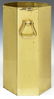 (2) MODERN PLASTIC & GILT METAL UMBRELLA STANDS - 3