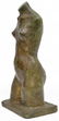 MODERN PLASTER FEMALE NUDE TORSO, JG 1968