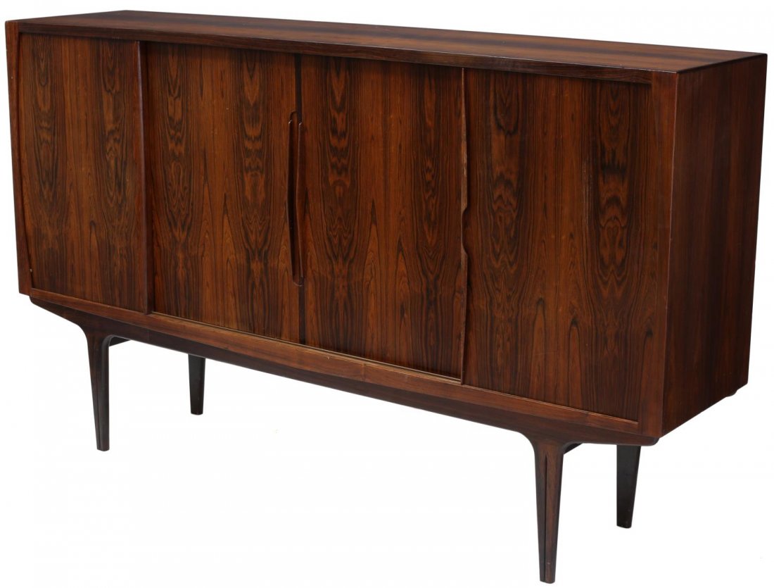 DANISH MID-CENTURY MODERN ROSEWOOD SIDEBOARD (1 of 3)