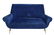 ITALIAN MID-CENTURY MODERN BLUE TWO SEAT SOFA 1950 - 2