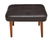 DANISH MID-CENTURY MODERN TEAKWOOD FOOT STOOL - 2