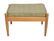 DANISH MID-CENTURY MODERN TEAKWOOD FOOT STOOL - 2