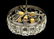 ITALIAN CRYSTAL AND METAL 7-LIGHT CHANDELIER - 2