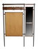 ITALIAN DESIGN TEAKWOOD & IRON HALL TREE, C. 1960