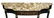 ITALIAN DESIGN MARBLE TOP CONSOLE TABLE MID-20TH C - 4