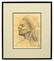 CHARLES UMLAUF(1911-1994)CHARCOAL PORTRAIT, A LADY - 3