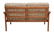 DANISH MID-CENTURY MODERN TEAK OPEN ARM SOFA - 3