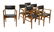 (6) DANISH MID-CENTURY MODERN OPEN ARMCHAIRS