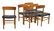 (6) DANISH MID-CENTURY MODERN TEAK DINING CHAIRS