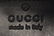 GUCCI BLACK SUEDE AND LEATHER SHOULDER BAG - 4