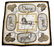 HERMES SILK TWILL 'GRAND APPARAT' SQUARE SCARF