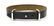 HERMES BLACK LEATHER ADJUSTABLE BRACELET