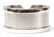 LADIES CARTIER 18KT WHITE GOLD "DOUBLE C" RING - 2