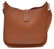 HERMES 'EVELYNE GM' TAN LEATHER SADDLE BAG C.1999 - 2