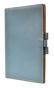 HERMES BLUE LEATHER BIFOLD CHECKBOOK HOLDER - 2