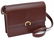 CARTIER BURGUNDY LEATHER CROSS BODY BAG
