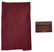 CARTIER BURGUNDY LEATHER CROSS BODY BAG - 7