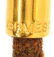 HERMES TOGGLE LOCK GILT METAL & LEATHER BRACELET - 3