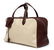 HERMES VICTORIA CANVAS & LEATHER TRAVEL BAG