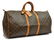 LOUIS VUITTON 'KEEPALL 55' MONOGRAM DUFFLE BAG