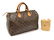 LOUIS VUITTON 'SPEEDY 35' MONOGRAM CANVAS HANDBAG