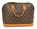 LOUIS VUITTON 'ALMA' MONOGRAM CANVAS HANDBAG - 2
