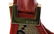 GUCCI 'ABBEY' RED LEATHER & MONOGRAM CANVAS BAG - 4
