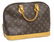 LOUIS VUITTON 'ALMA MM' MONOGRAM CANVAS HANDBAG