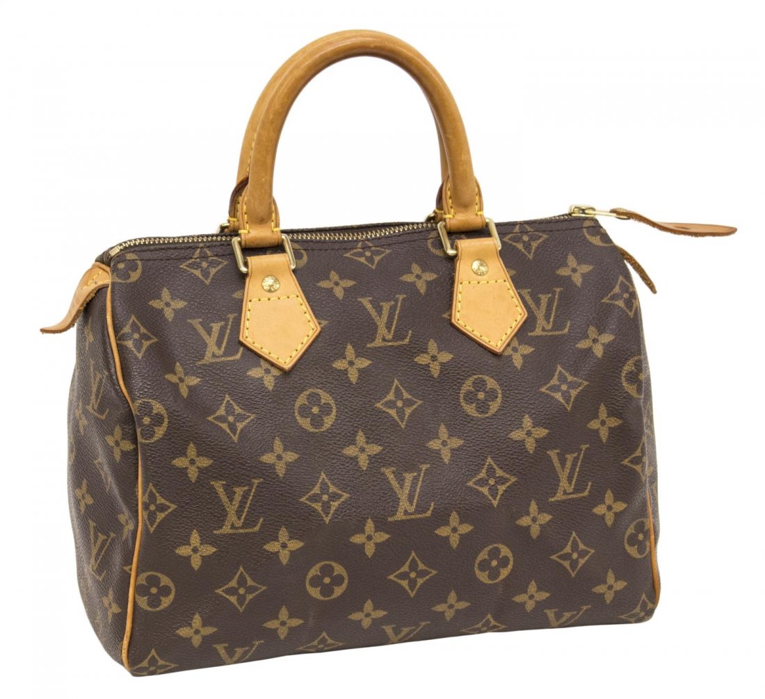 LOUIS VUITTON 'SPEEDY 35' MONOGRAM CANVAS HANDBAG (1 of 5)