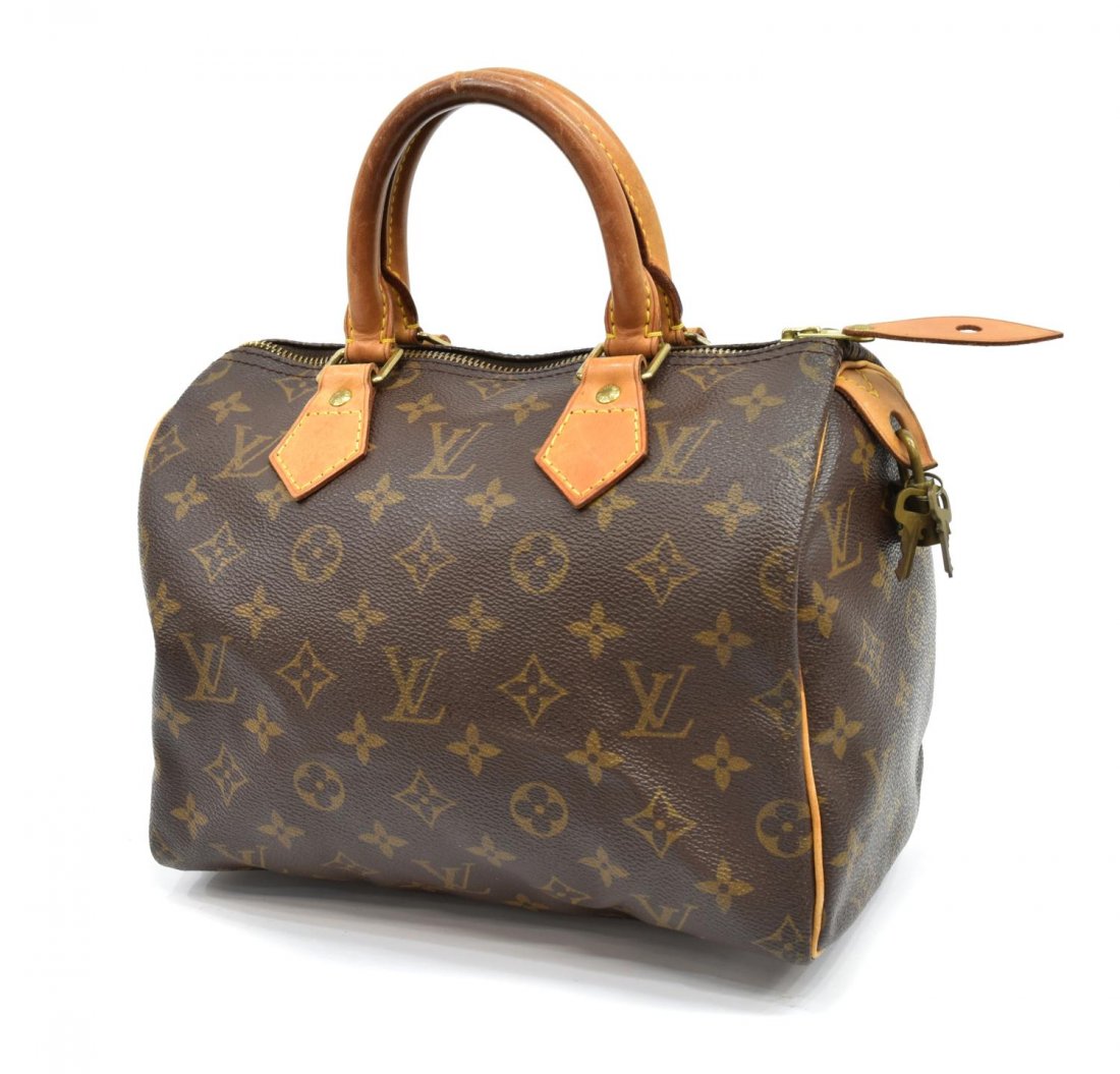LOUIS VUITTON 'SPEEDY 25' MONOGRAM CANVAS HANDBAG (1 of 5)