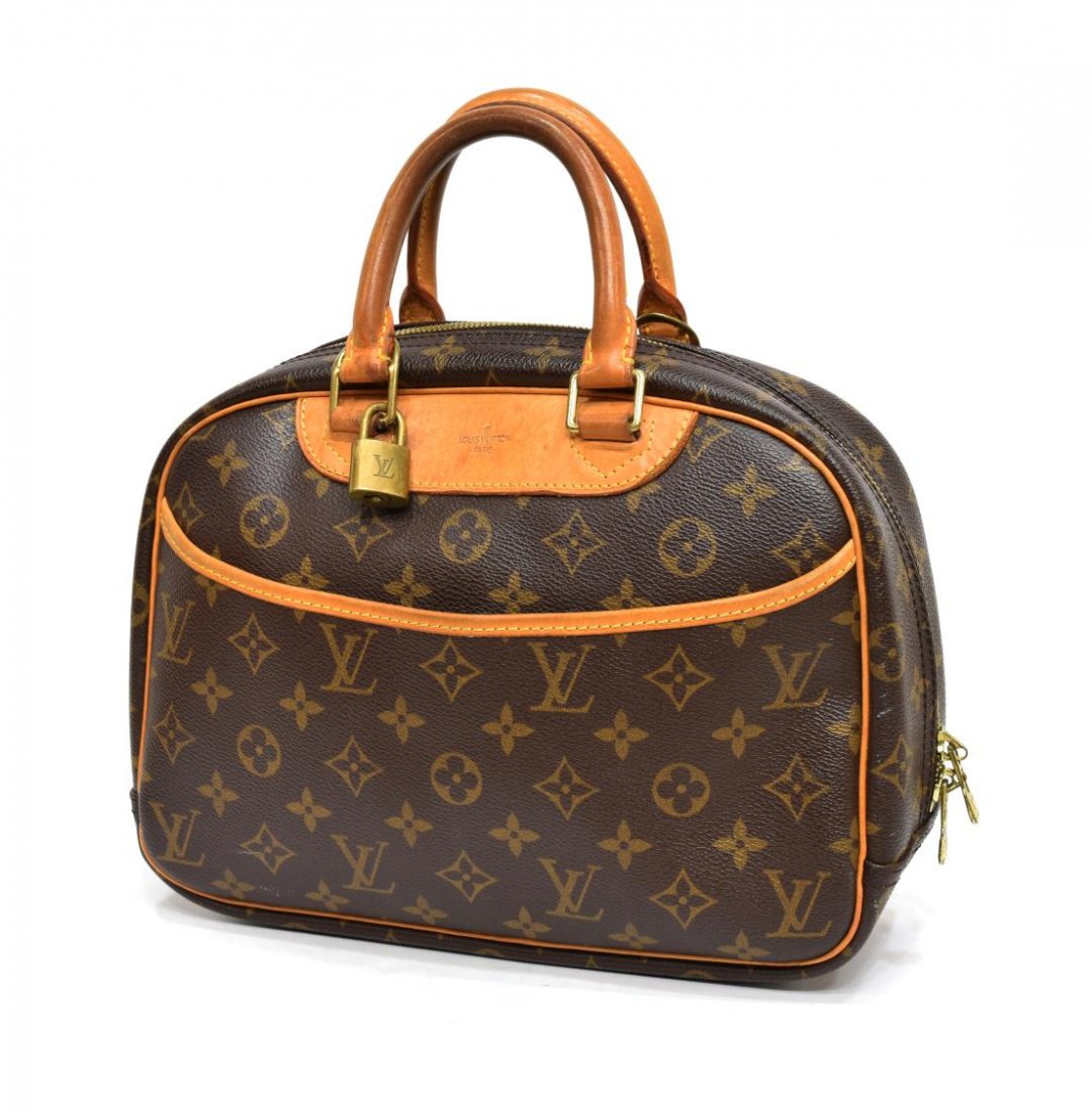 LOUIS VUITTON "TROUVILLE' MONOGRAM HANDBAG (1 of 5)