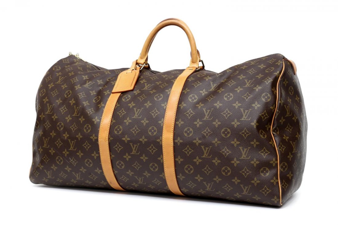 LOUIS VUITTON 'KEEPALL 60' MONOGRAM DUFFLE BAG (1 of 4)