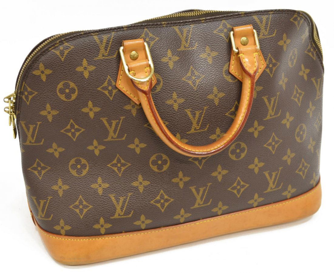 LOUIS VUITTON 'ALMA' MONOGRAM CANVAS HANDBAG (1 of 5)