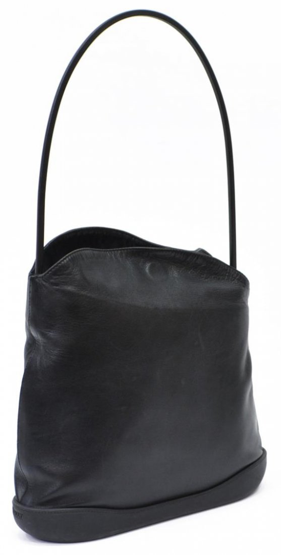 BALLY BLACK LEATHER TOTE SHOULDER BAG (1 of 5)