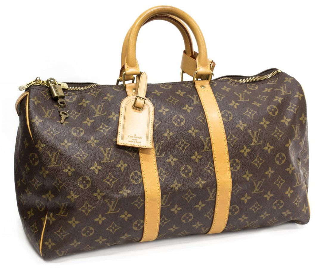 LOUIS VUITTON 'KEEPALL 45' MONOGRAM DUFFLE BAG (1 of 5)