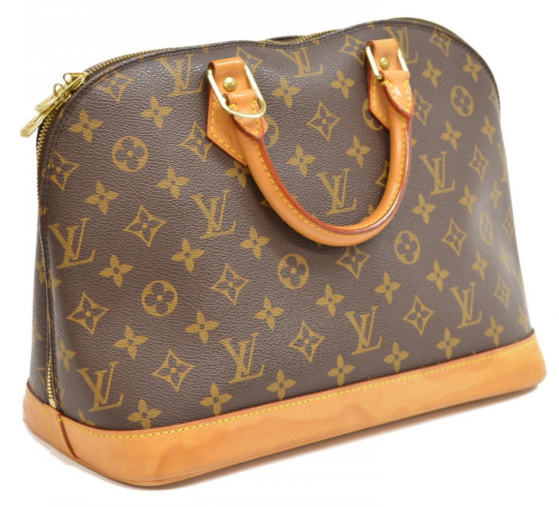 LOUIS VUITTON 'ALMA' MONOGRAM CANVAS HANDBAG (1 of 5)