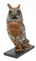 CARL KAUBA (1865-1922) SCARCE PAINTED BRONZE OWL