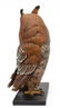 CARL KAUBA (1865-1922) SCARCE PAINTED BRONZE OWL - 2