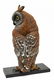 CARL KAUBA (1865-1922) SCARCE PAINTED BRONZE OWL - 3