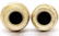 (2) JAPANESE SATSUMA EARTHENWARE BAULSTER VASES - 3