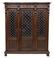 ITALIAN RENAISSANCE REVIVAL CARVED BOOKCASE 19TH C - 2