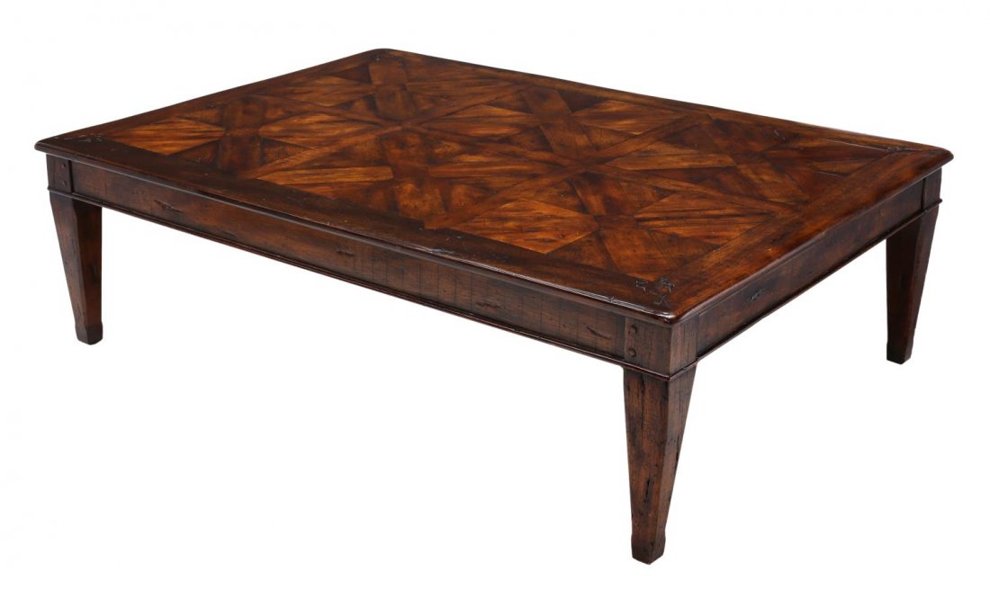 LARGE THEODORE ALEXANDER WALNUT COFFEE TABLE (1 of 5)