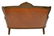 ITALIAN BAROQUE STYLE LEATHER SETTEE, 20TH CENTURY - 3